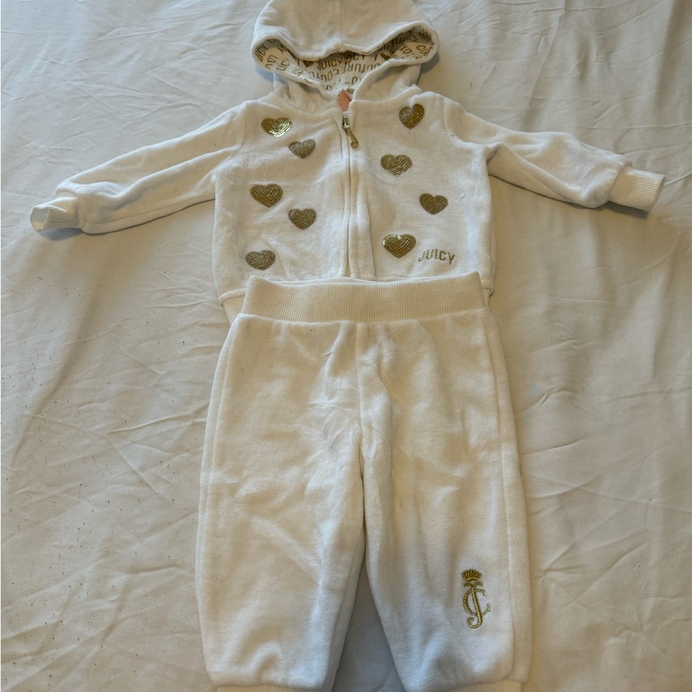 Baby Girl Juicy Couture Velour Set
